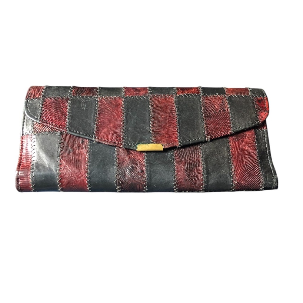Vintage Snake Skin Wallet no tags, hand made